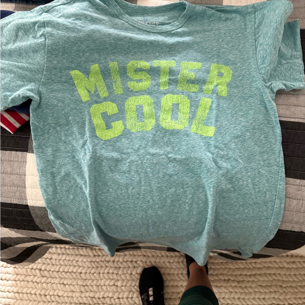 Crewcuts Mister Cool Kids' Teal T-Shirt